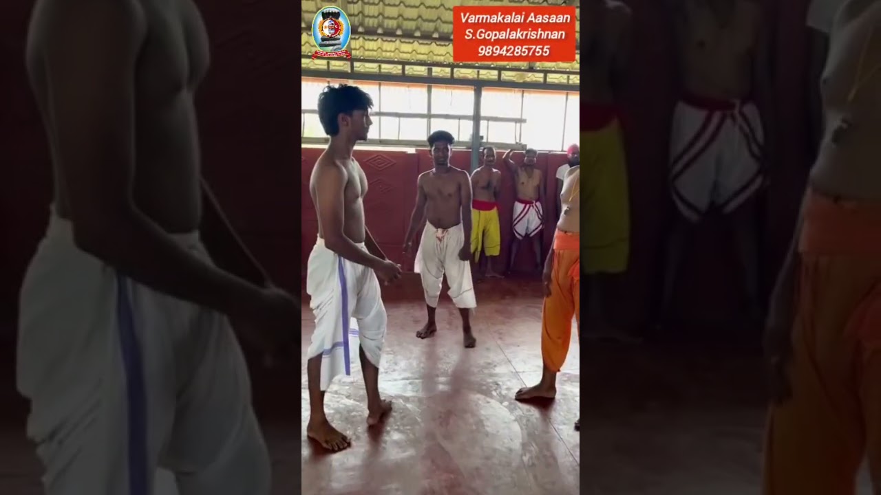 வர்மக்கலை குஸ்தி பிடிமுறை/தலைமை வர்மக்கலை ஆசான் எஸ்.கோபாலகிருஷ்ணன் ஆச்சாரியார்+919894285755