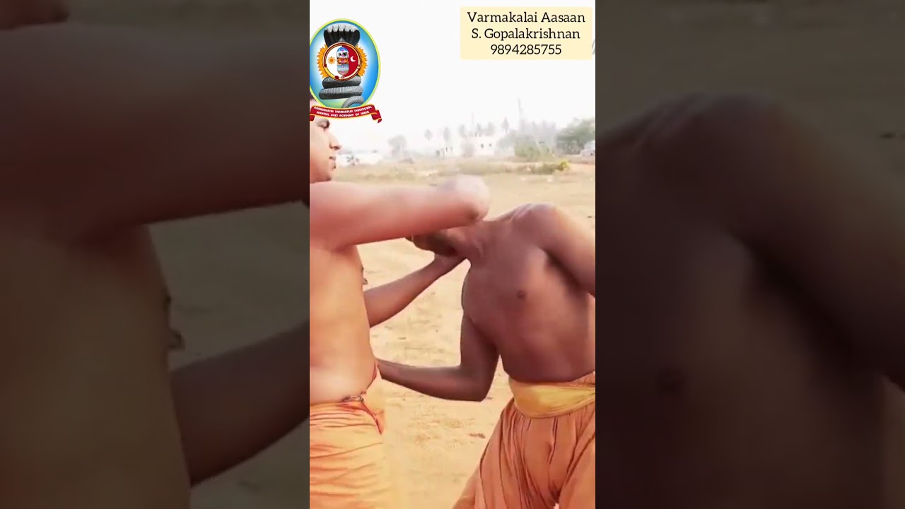 வர்மக்கலை தாக்குதல்"செவிகுற்றிக்காலம்" நன்றி தலைமை வர்மக்கலை ஆசான் எஸ்.கோபாலகிருஷ்ணன் 9894285755