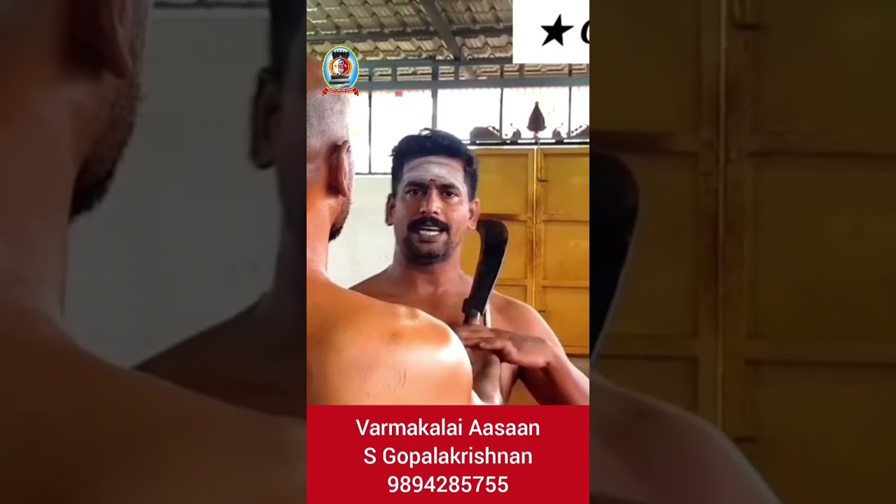 வர்மக்கலை அரிவாள் மிரட்டல் பிடிமுறை/Varmakalai Sword Defence
