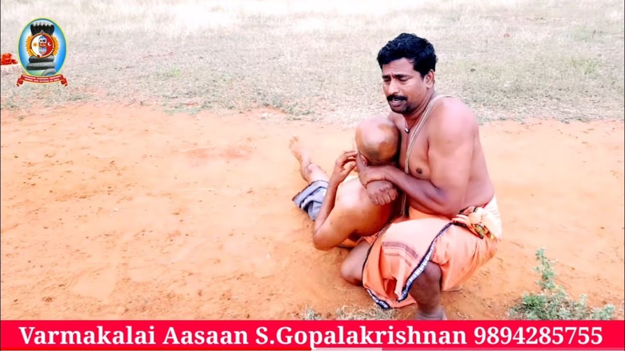 வர்மக்கலை கழுத்துநெறி பூட்டும் பிரிவும்(Danger)/Varmakalai Neck Lock and Release/S.Gopalakrishnan.