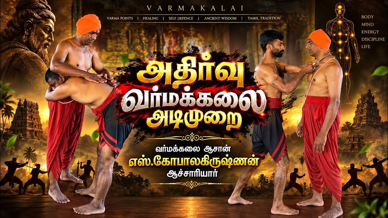 அதிர்வு வர்மக்கலை அடிமுறை/எஸ்.கோபாலகிருஷ்ணன் 9894285755